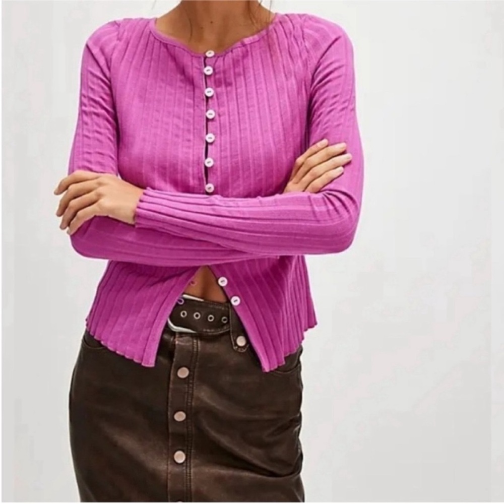 Free People Tilly Long Sleeve Cardigan